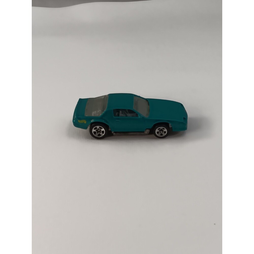 1983 Hot Wheels Chevy Z-28 Camaro (teal, aqua) Low Profile Blackwall Mint